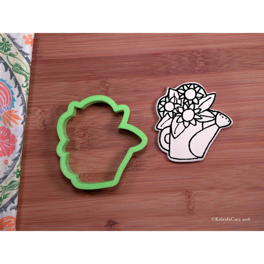Water Can Bouquet Cookie Cutter