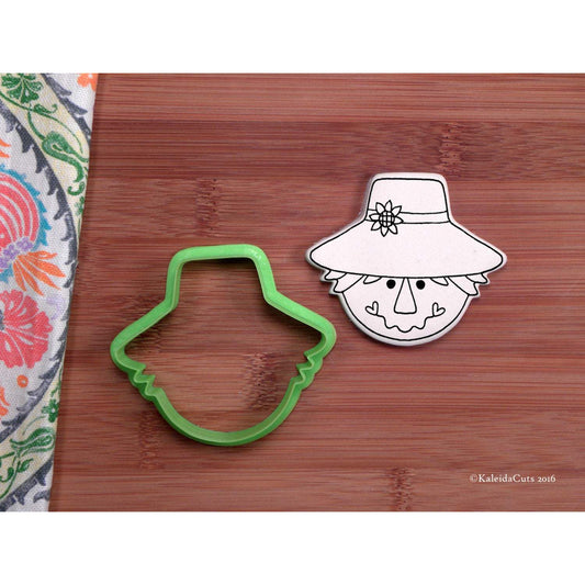 Scarecrow Head Cookie Cutter