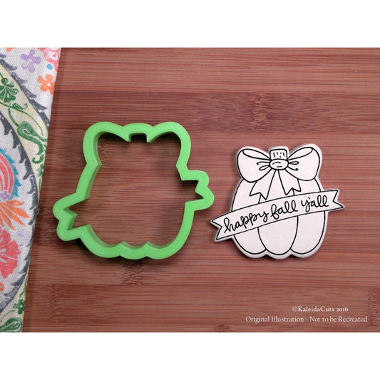 Pumpkin Banner Cookie Cutter