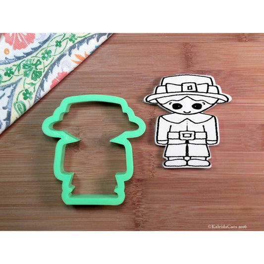 Pilgrim Boy Cookie Cutter