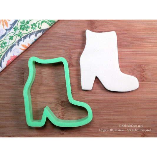 Fall Bootie Cookie Cutter. Girly Cookie Cutter. 3D Printed. Boot Cookie Cutter. Custom Cookies. Sugar Cookies.