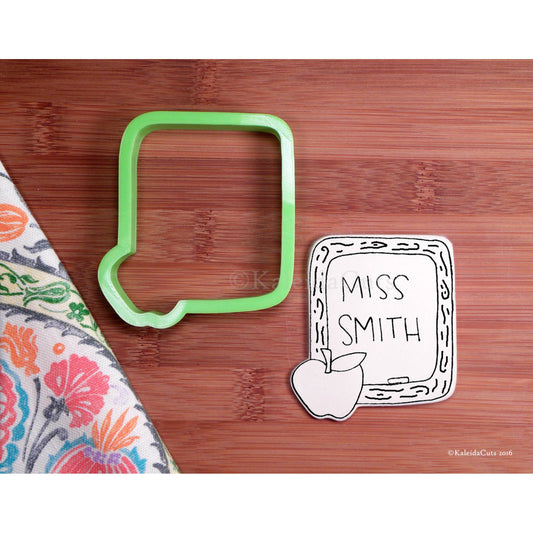 Chalkboard Apple Cookie Cutter