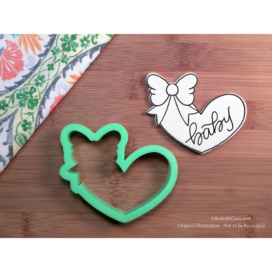 Heart Bow Cookie Cutter