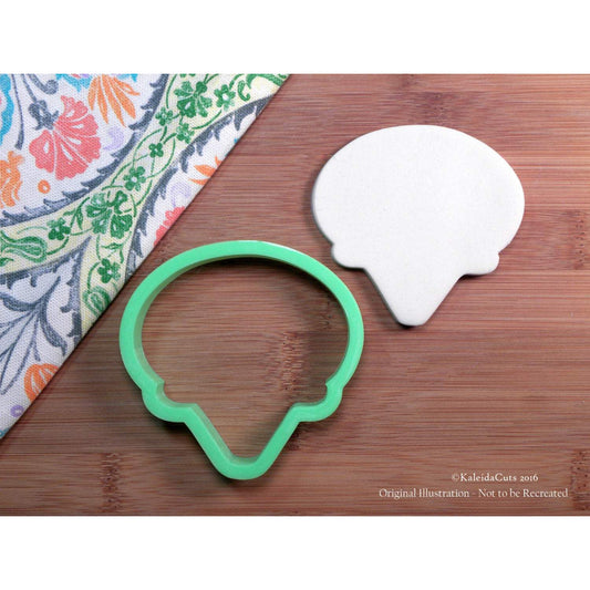 Chubby Ice Cream Cone Cookie Cutter