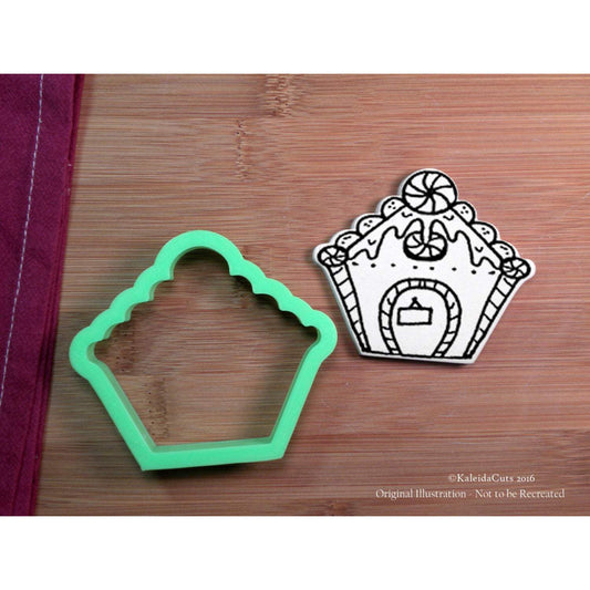GIngy House Front Cookie Cutter