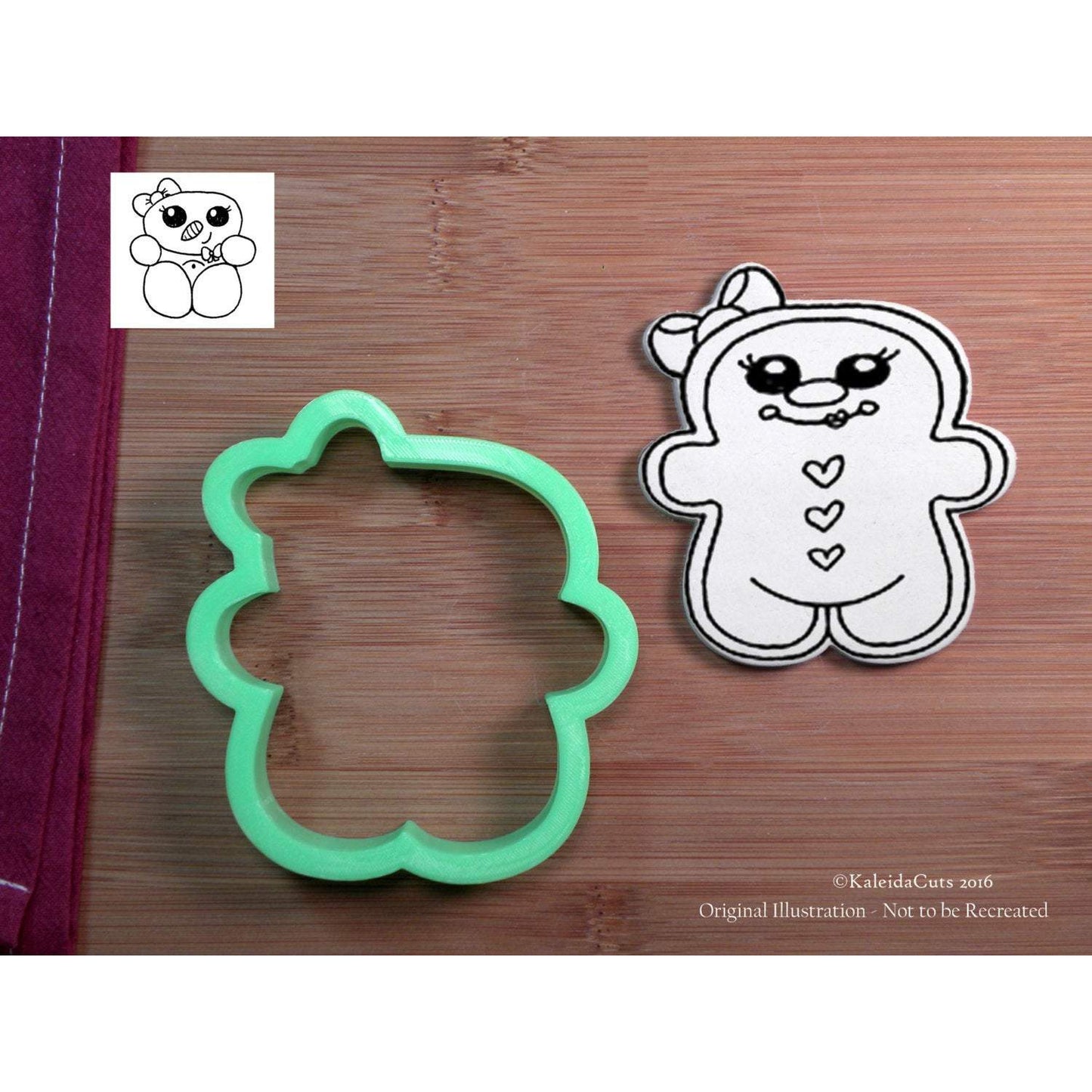 Chubby Gingergirl Cookie Cutter