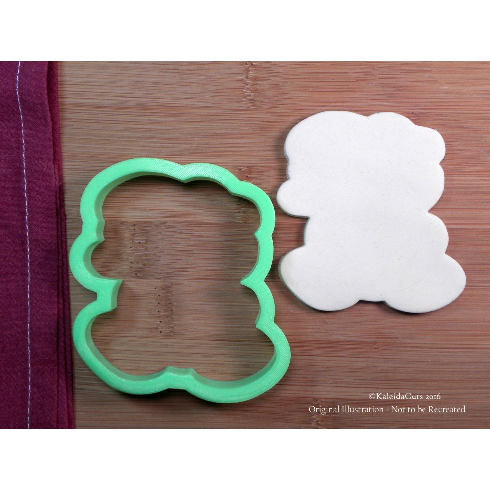 Sitting Gingy (Santa, Snowman) Cookie Cutter