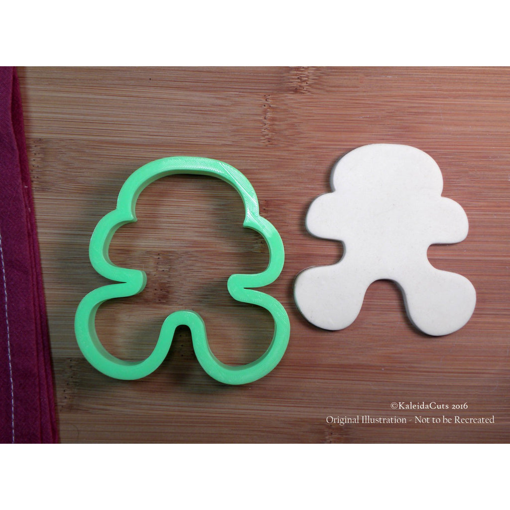Whimsy Gingerbread Man Cookie Cutter