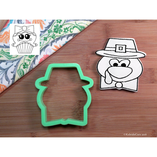 Boy Turkey Head Cookie Cutter