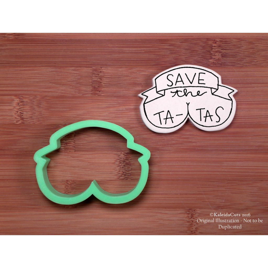 Save the Tatas Cookie Cutter