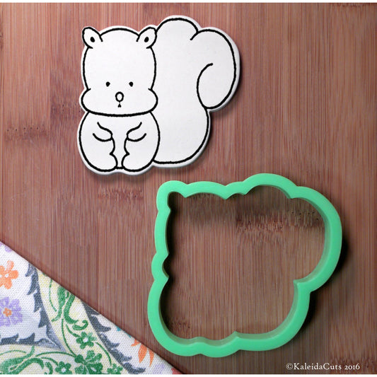 Sitting Squirrel Cookie Cutter