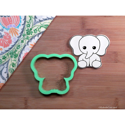 Sitting Elephant Cookie Cutter