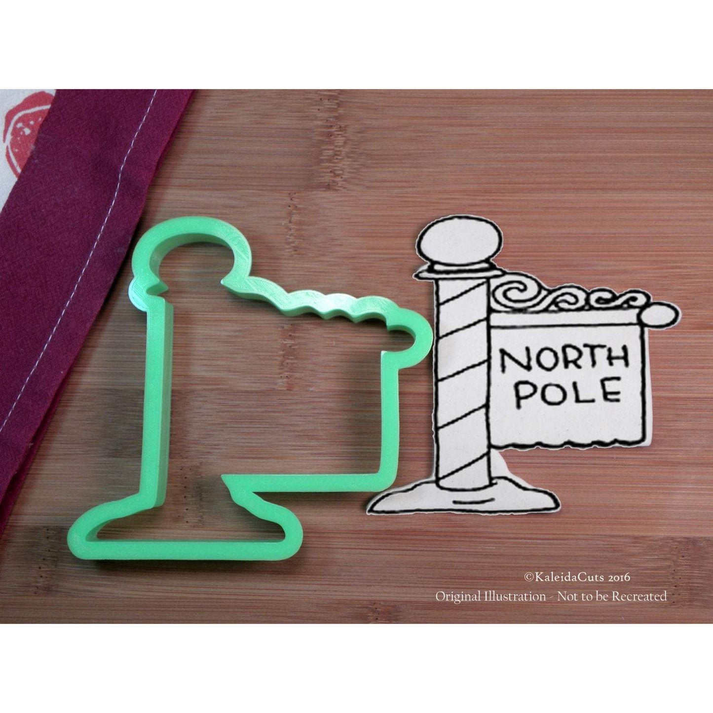 North Pole Cookie Cutter
