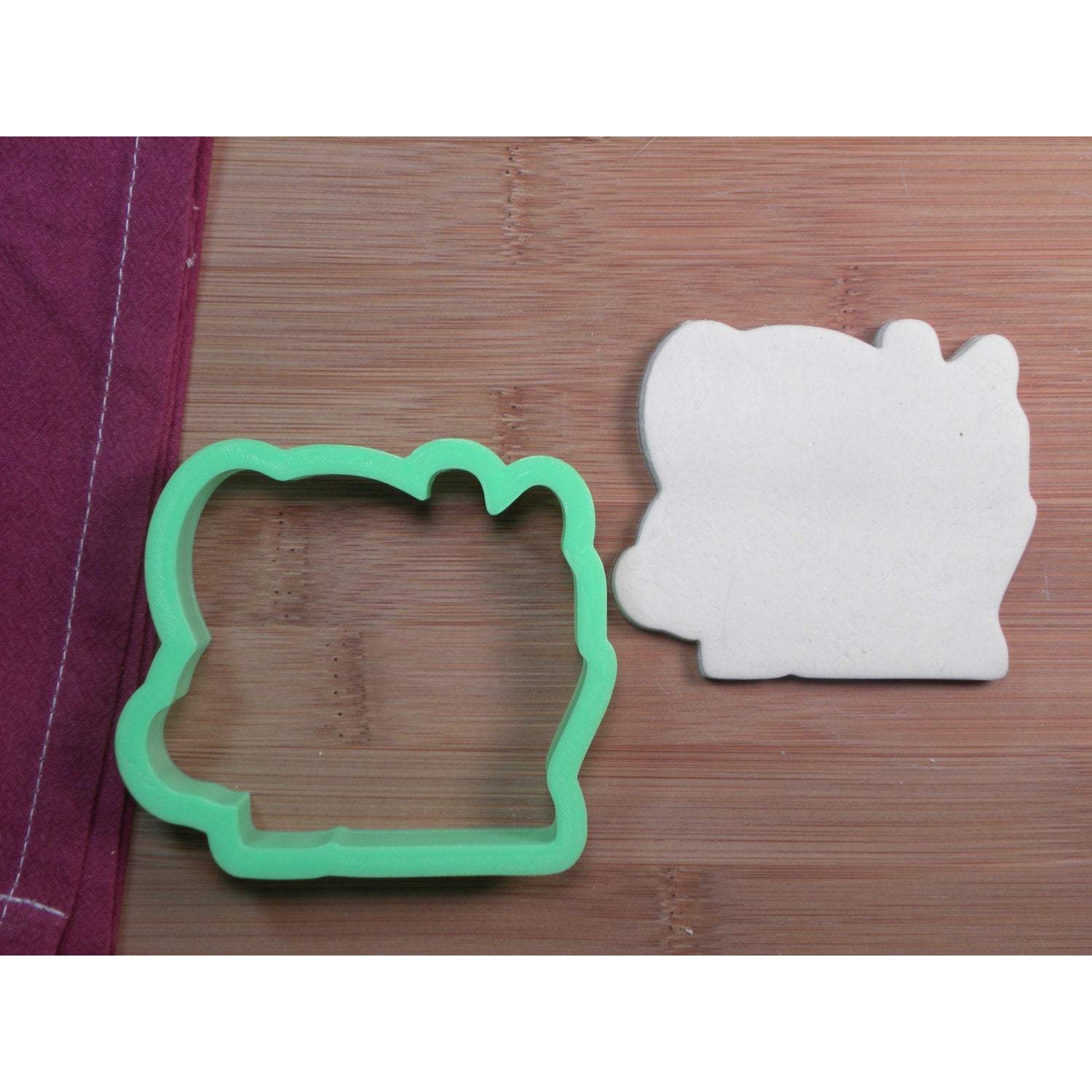 Santa Baby Lettering Cookie Cutter