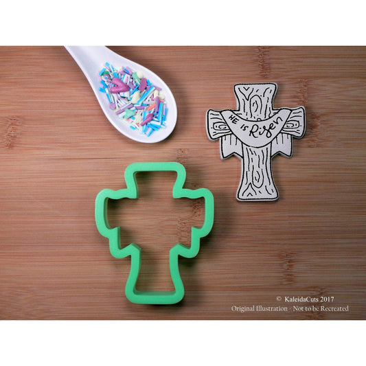 Cross Banner Cookie Cutter