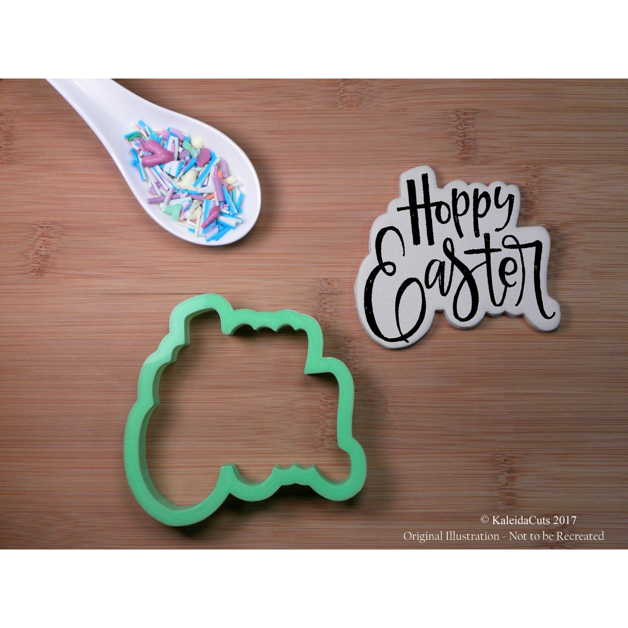 Hoppy Easter Cookie Cutter - KaleidaCuts