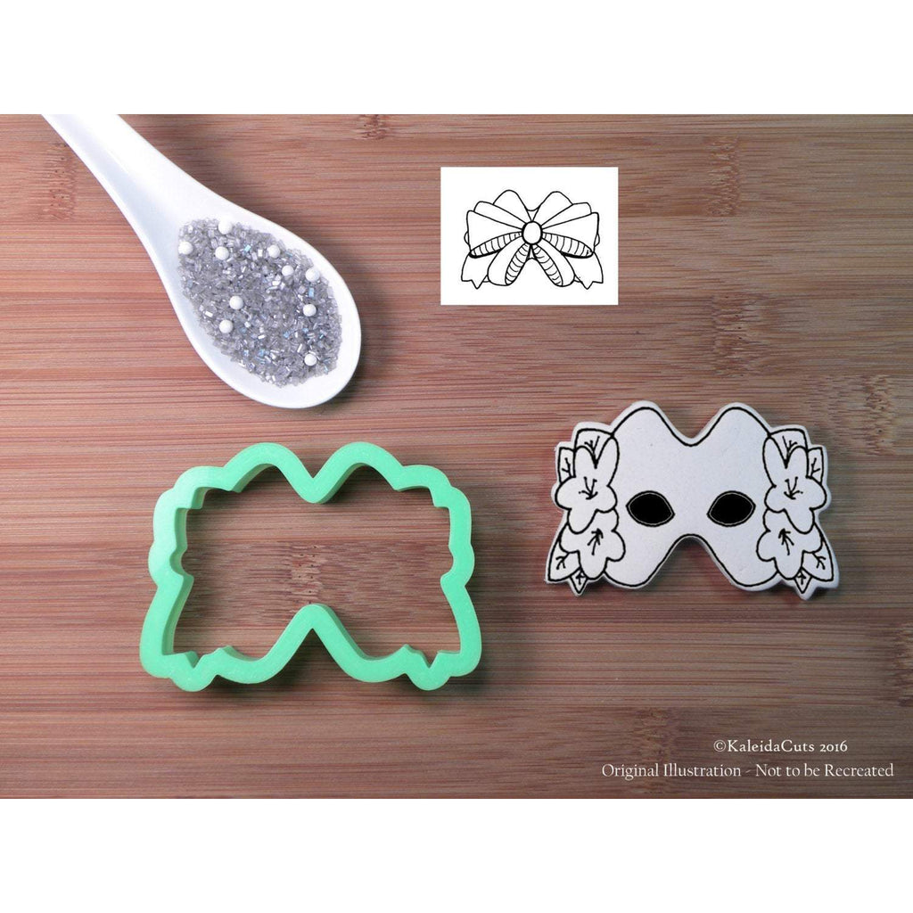 Mask with Flowers Cookie Cutter
