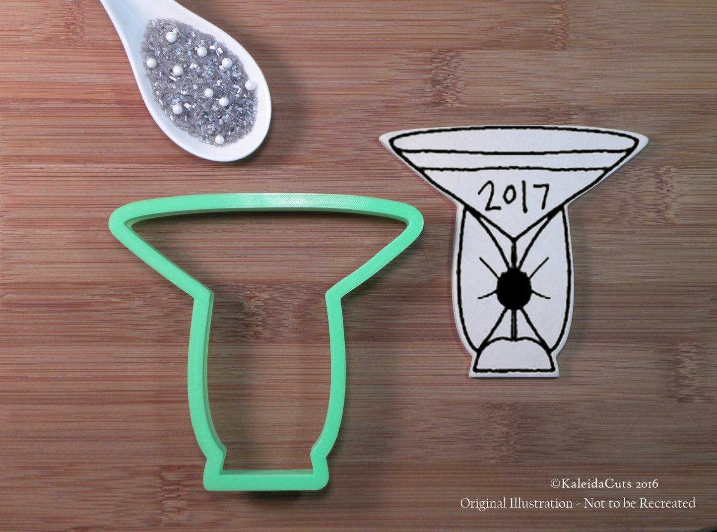 Martini Bow Tie Cookie Cutter