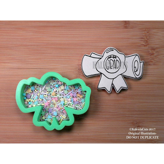 Diploma with Seal Cookie Cutter