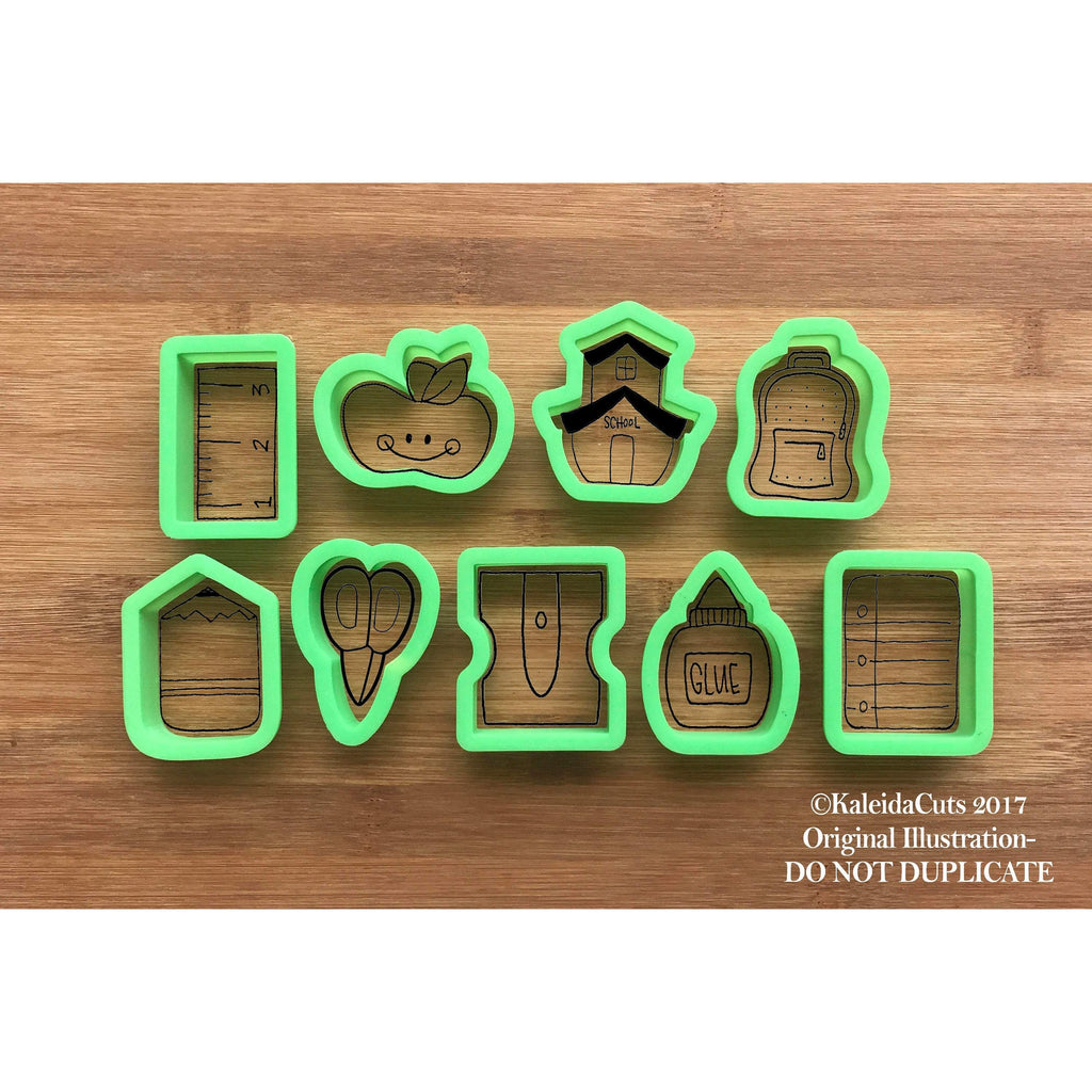 School Themed Cookie Cutters