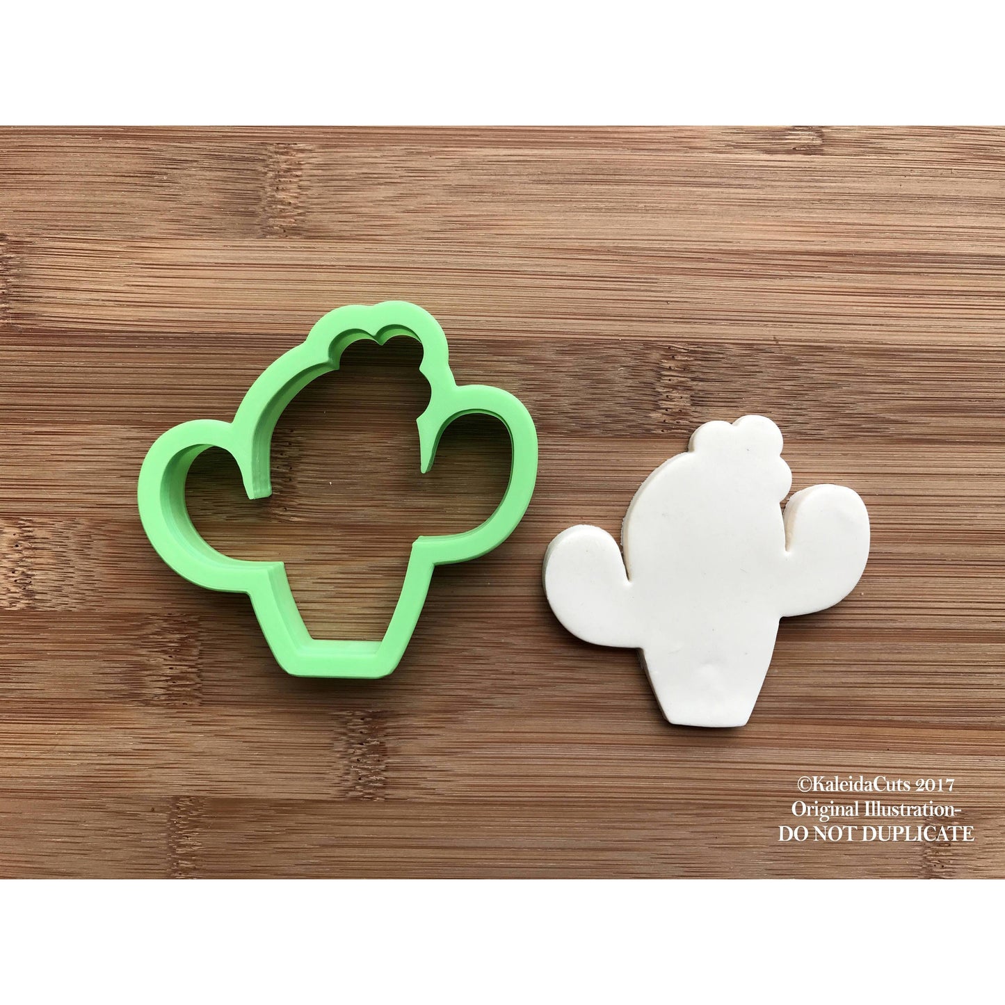 Cactus with Flower Cookie Cutter