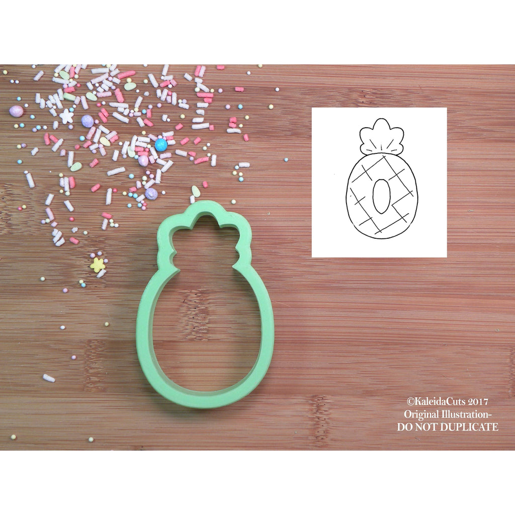 Pineapple Pool Float Cookie Cutter