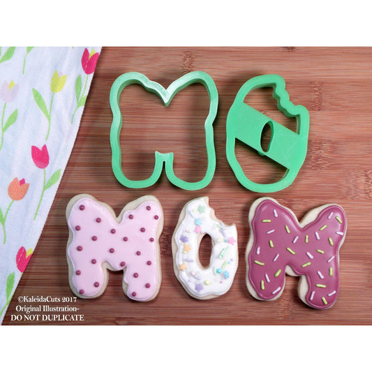 Mom Donuts Cookie Cutter (Set of 2)