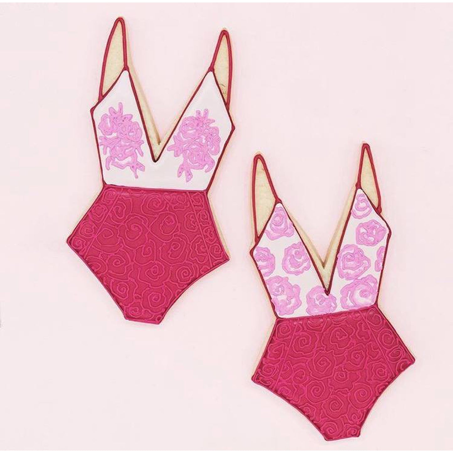 OkieDoughkie Set 4 Cookie Cutter. Bathing Suit Cookie Cutter