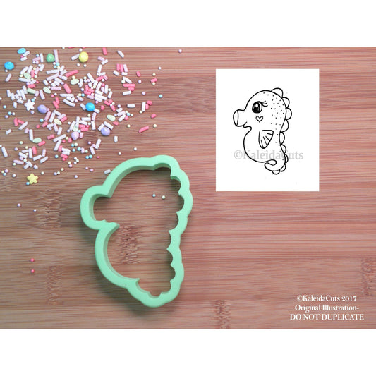 Chubby Seahorse Cookie Cutter