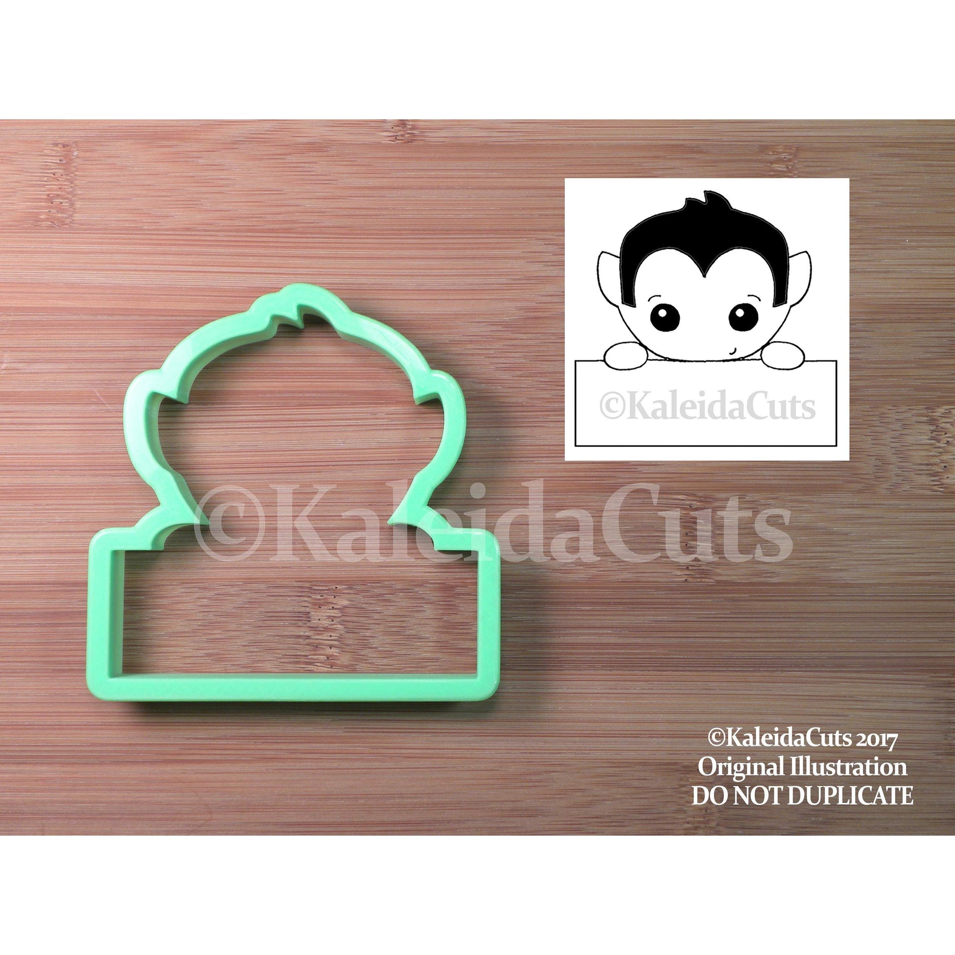 Dracula Plaque Cookie Cutter