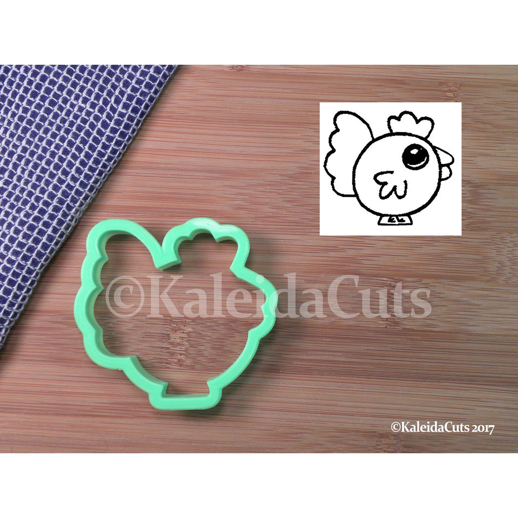 Chubby Rooster Cookie Cutter