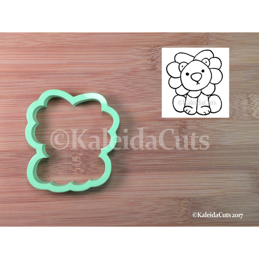 Sitting Lion Cookie Cutter