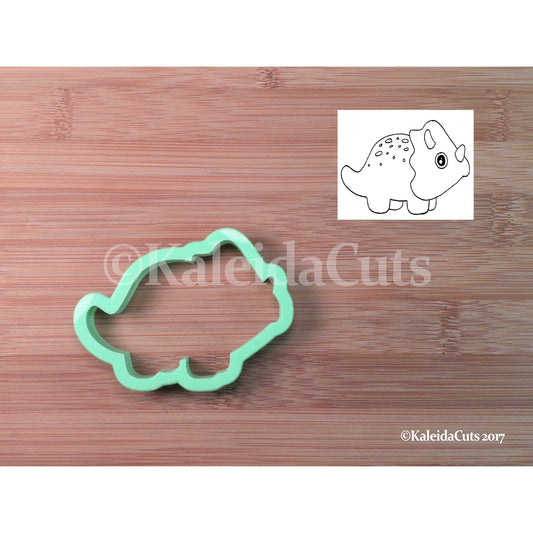 Triceratops Cookie Cutter