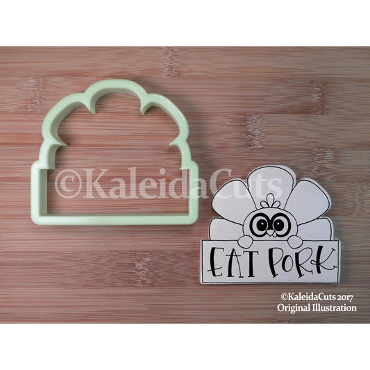 Turkey  Plaque Cookie Cutter