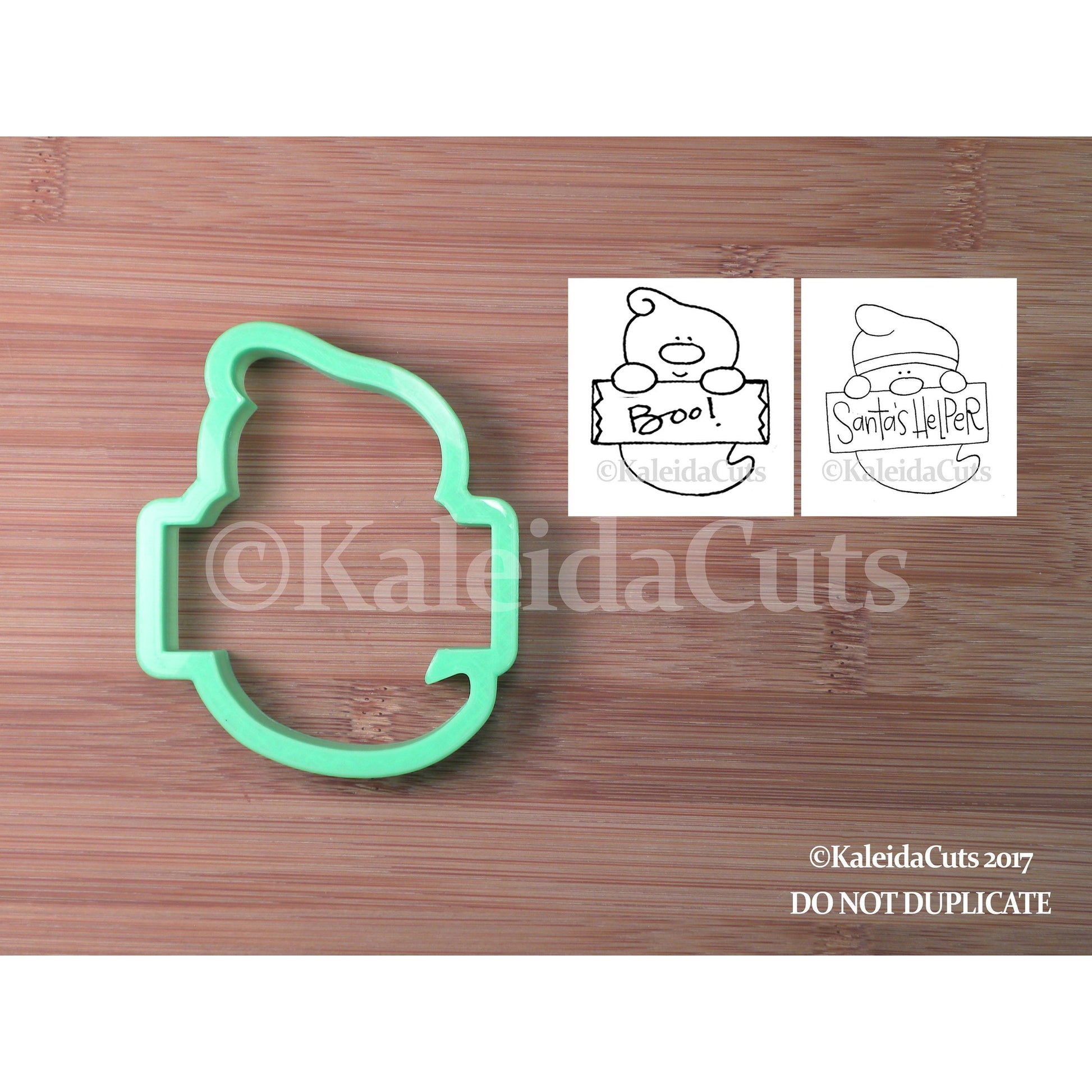 Ghost Plaque Cookie Cutter