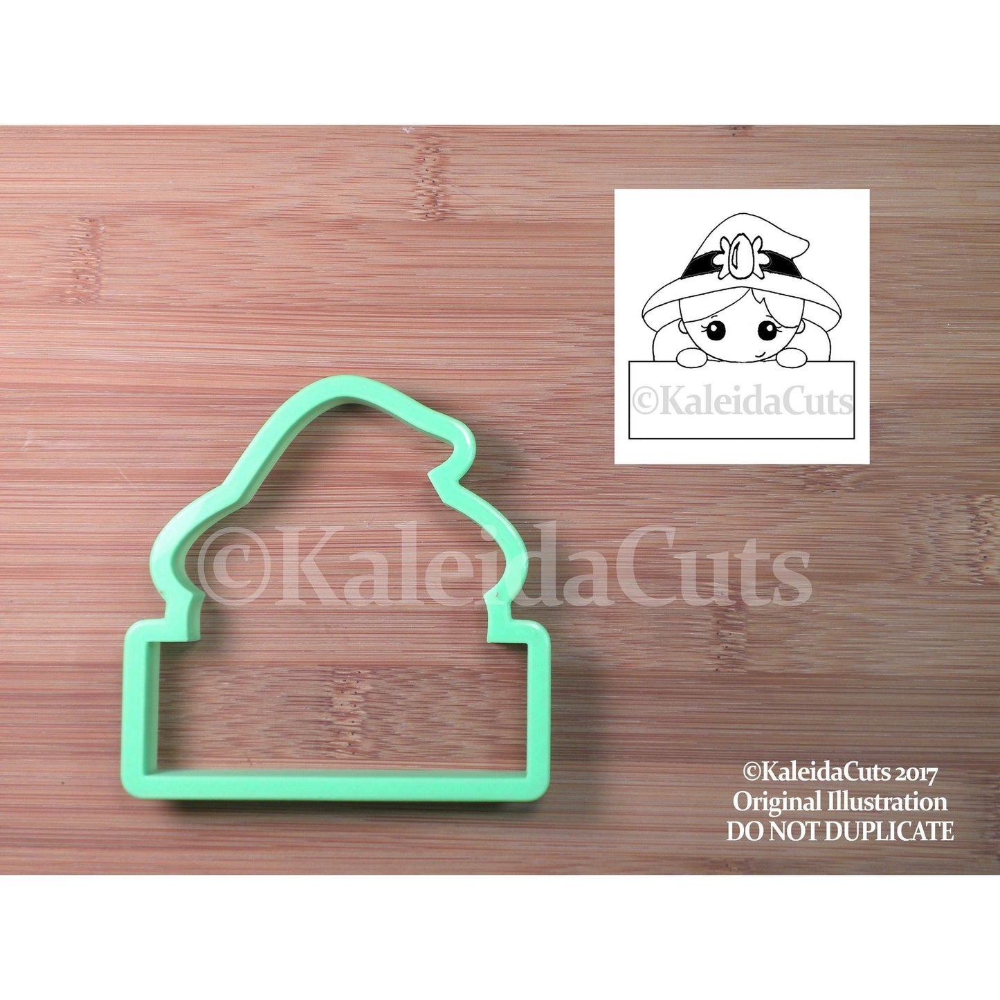 Witch Plaque Cookie Cutter