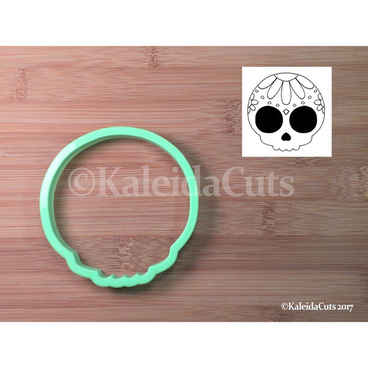 Kawaii Skull Cookie Cutter