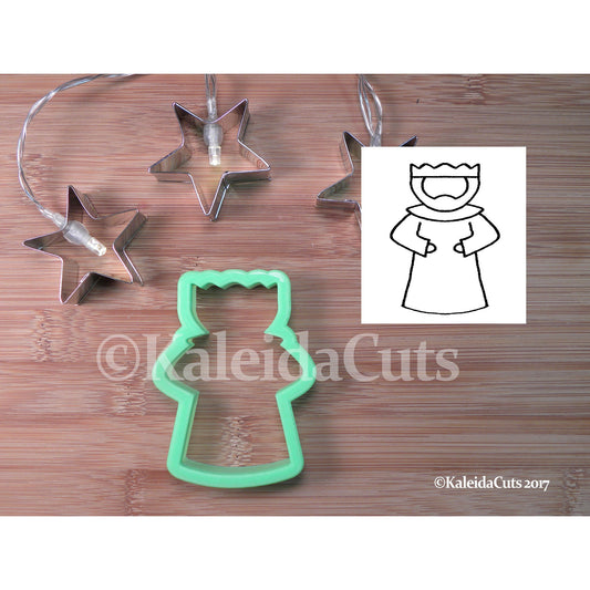 Wiseman (skinny) Cookie Cutter