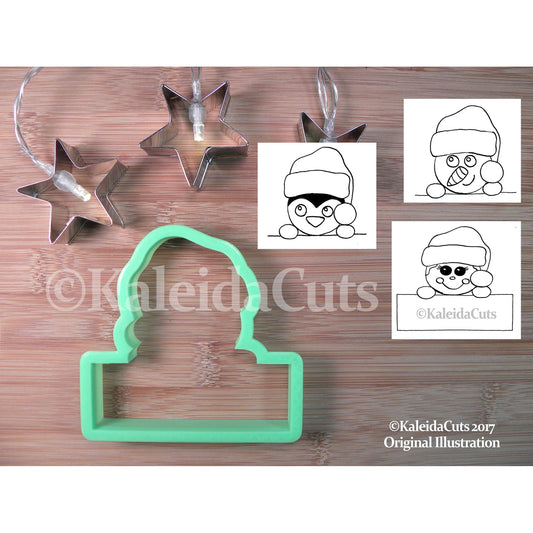 Gingy Santa Plaque Cookie Cutter