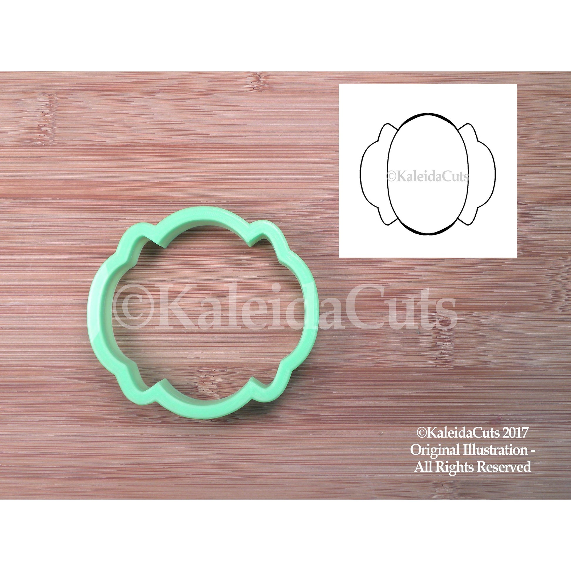 Gina Plaque Cookie Cutter
