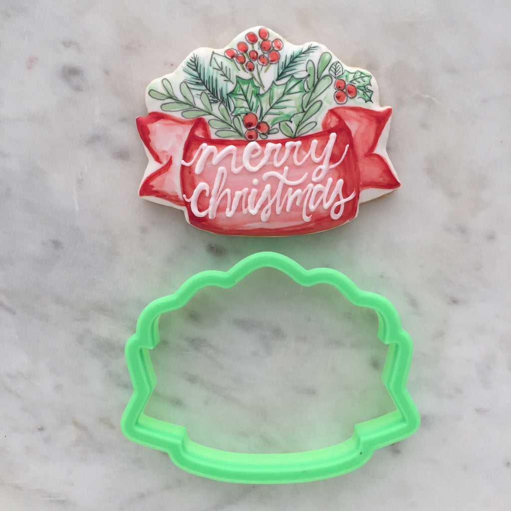 Holiday Banner VIP Cookie Cutter