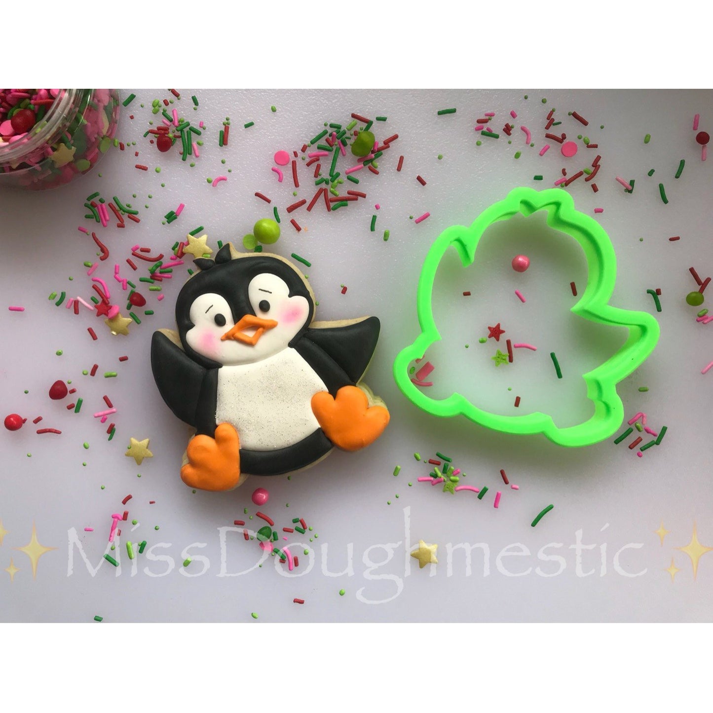 Happy Penguin VIP Cookie Cutter