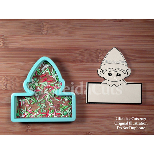 Elf on the Shelf 2 Cookie Cutter