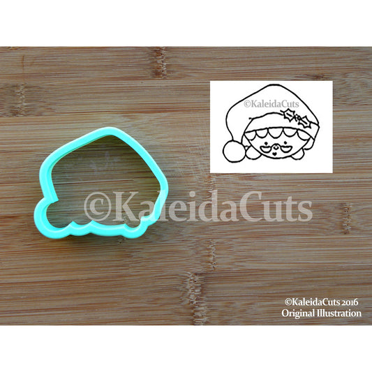 Mrs. Claus Face Cookie Cutter