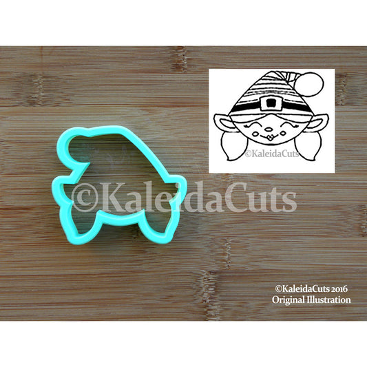 Elf Girl Face Cookie Cutter
