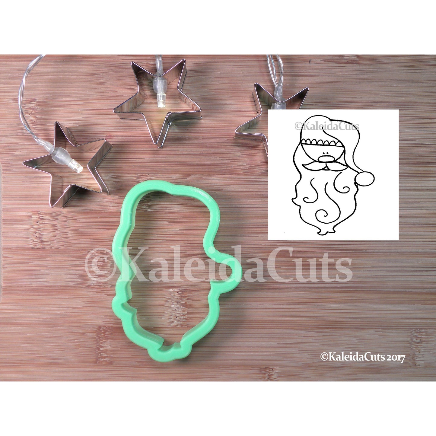 Whimsy Santa Cookie Cutter