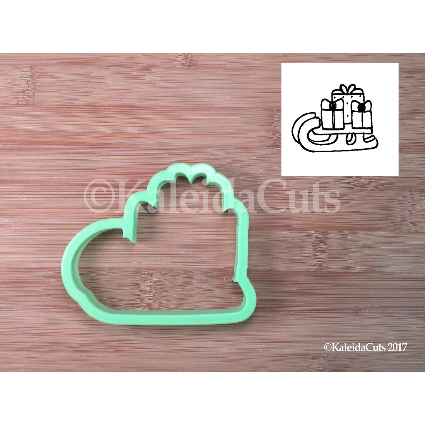 Sleigh with Presents Cookie Cutter