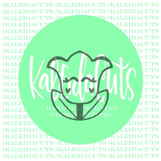 Tulip 2 Cookie Cutter