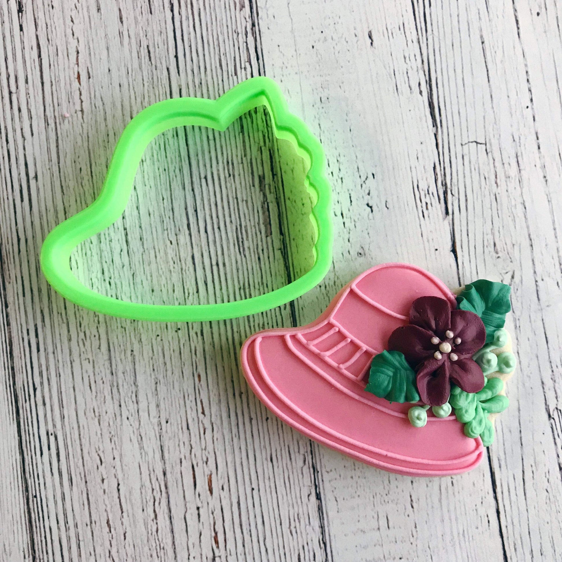 Floral Hat Cookie Cutter