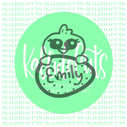 Chick Egg Plaque Cookie Cutter